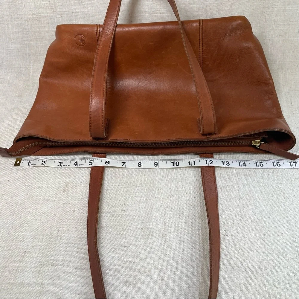 Civil Alchemy St. Louis Classic Leather Tote Bag​